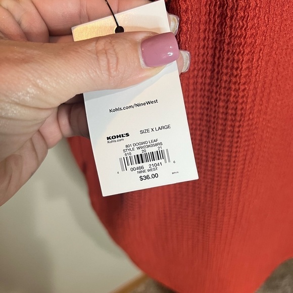 🩷NWT~ NINE WEST Ladies Tank Top - Picture 2 of 14